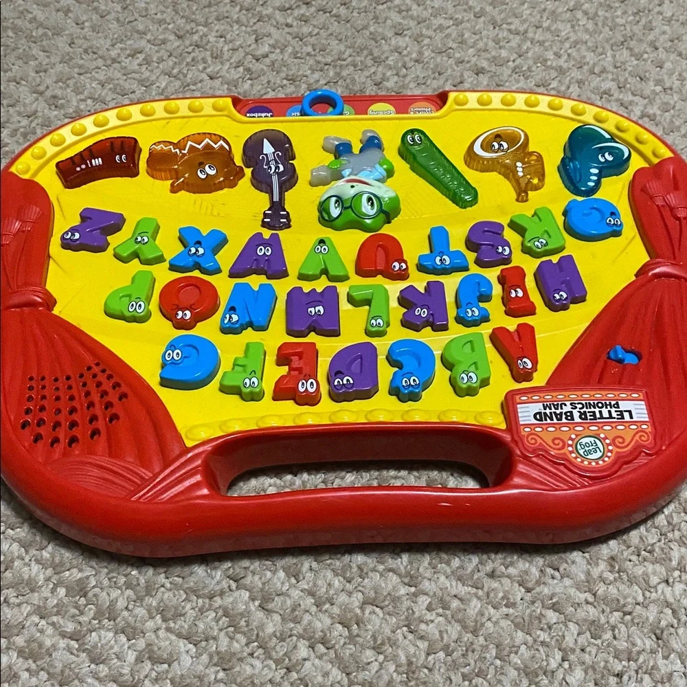 Leap frog letter band phonics jam interactive learning toy